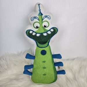 Despicable Me Minion Mayhem Monster 13" Plush Universal Studios Rare White Green
